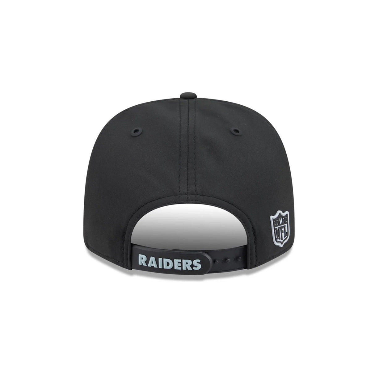 Las Vegas Raiders 2026 NFL Sideline Collection Black 9SEVENTY Stretch-Snap Hat