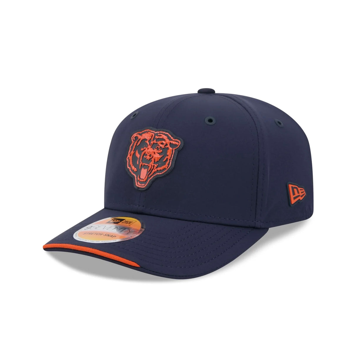 Chicago Bears 2026 NFL Sideline Collection Navy 9SEVENTY Stretch-Snap Hat