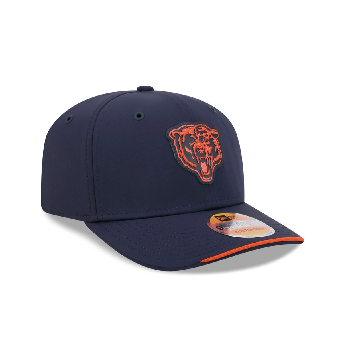 Chicago Bears 2026 NFL Sideline Collection Navy 9SEVENTY Stretch-Snap Hat