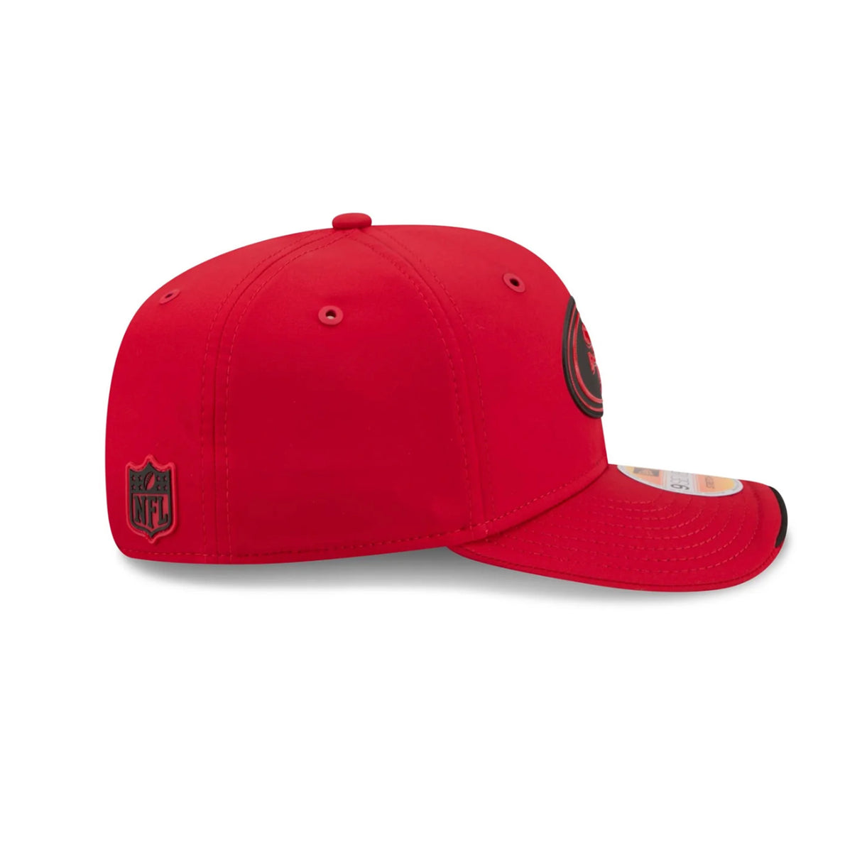 San Francisco 49ers 2026 NFL Sideline Collection Red 9SEVENTY Stretch-Snap Hat