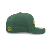 Green Bay Packers 2026 NFL Sideline Collection Green 9SEVENTY Stretch-Snap Hat