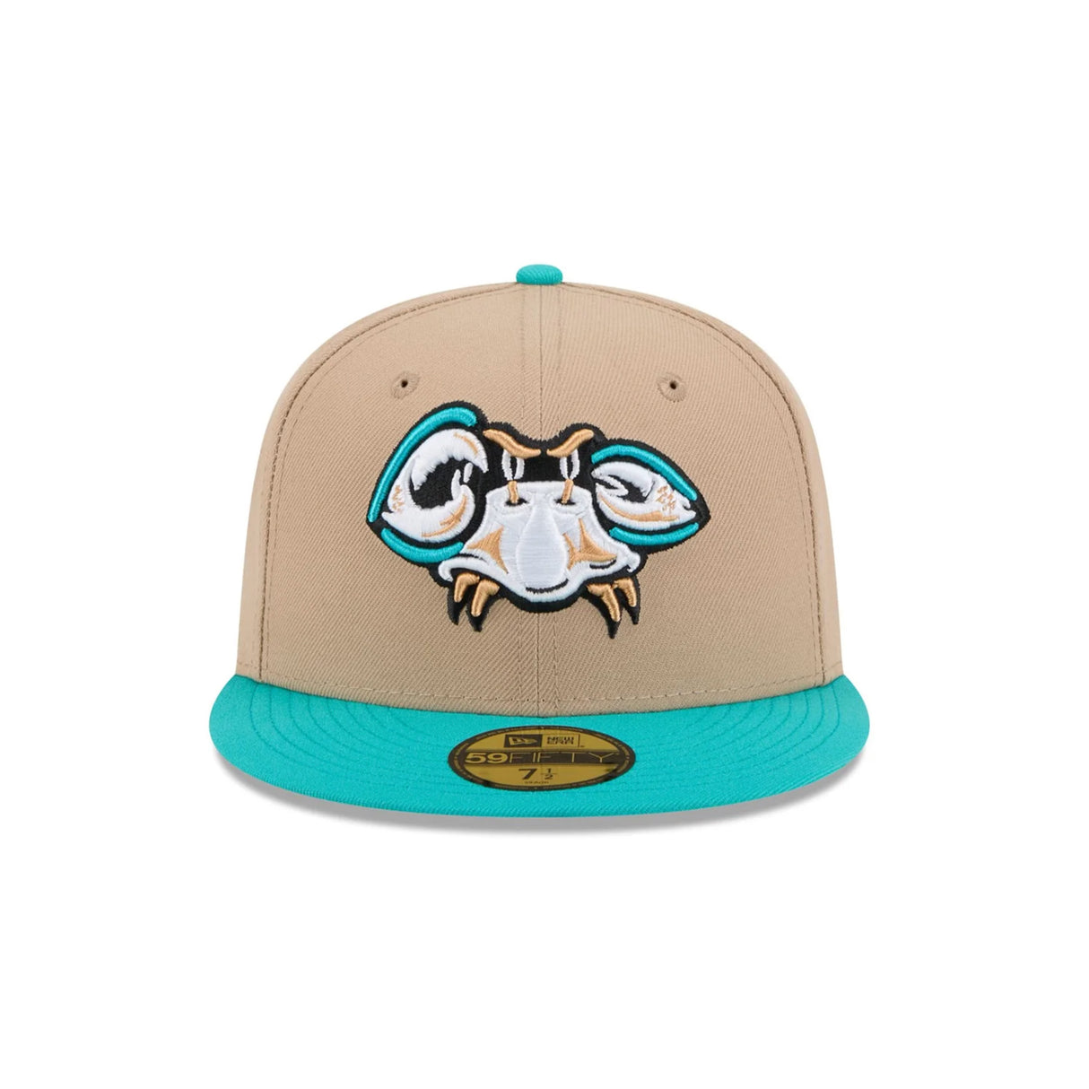 Chesapeake Baysox Theme Nights Tan Teal 59FIFTY Fitted Hat