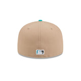 Chesapeake Baysox Theme Nights Tan Teal 59FIFTY Fitted Hat