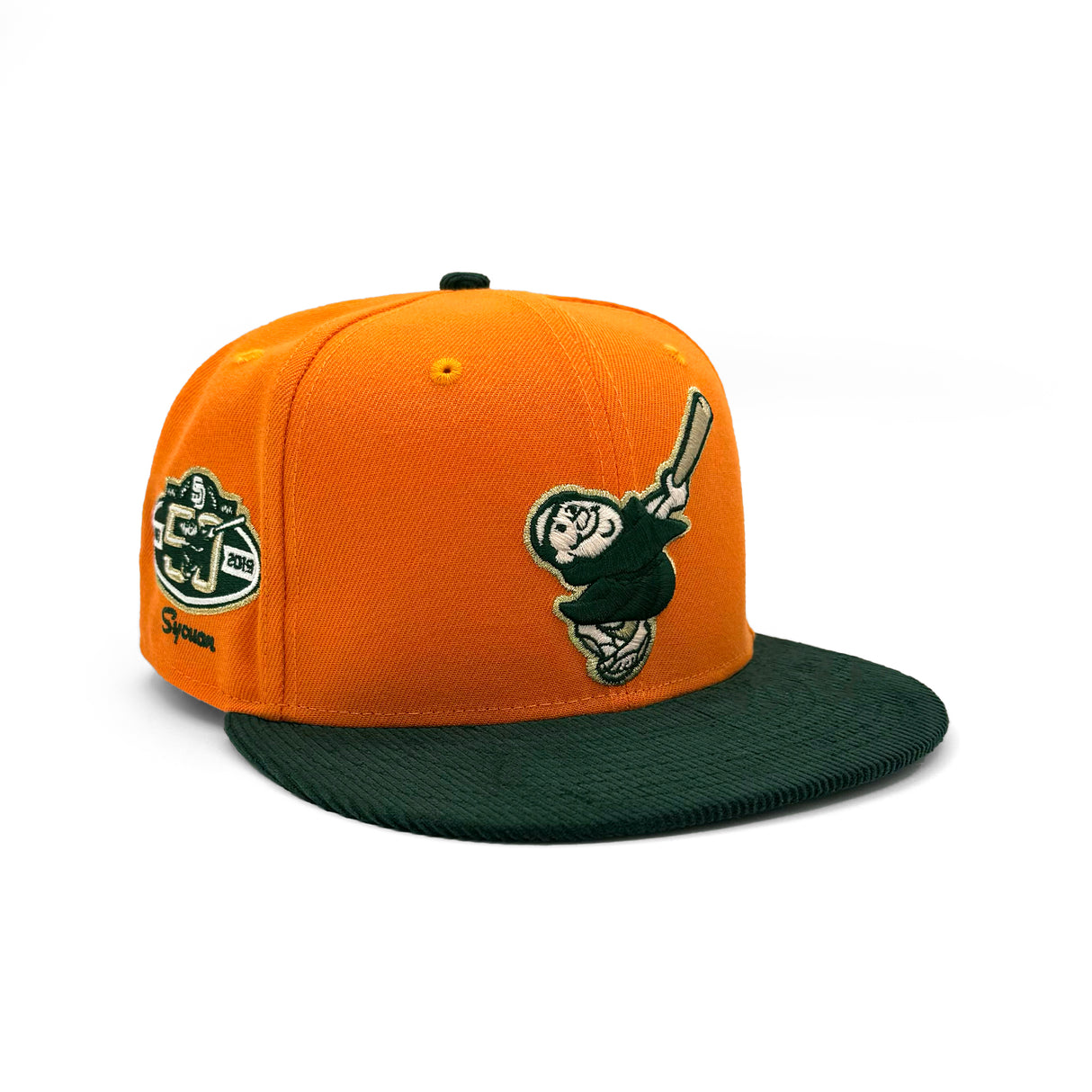 San Diego Padres Orange and Forest Corduroy REALTREE® 59FIFTY Fitted