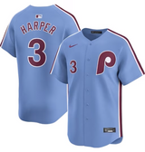 Philadelphia Phillies Bryce Harper Nike Light Blue Alternate Replica Player Jersey
