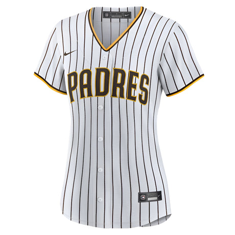 Women’s San Diego Padres Fernando Tatís Jr. Nike Home Replica Jersey – White/Brown