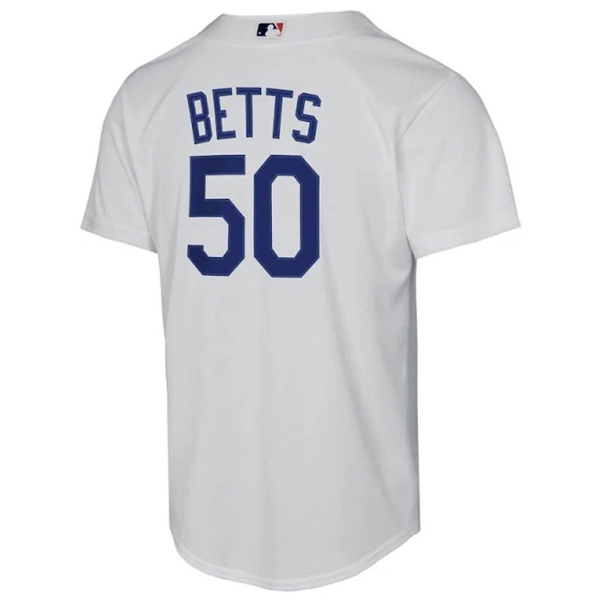 Los Angeles Dodgers YOUTH Mookie Betts White & Blue Jersey