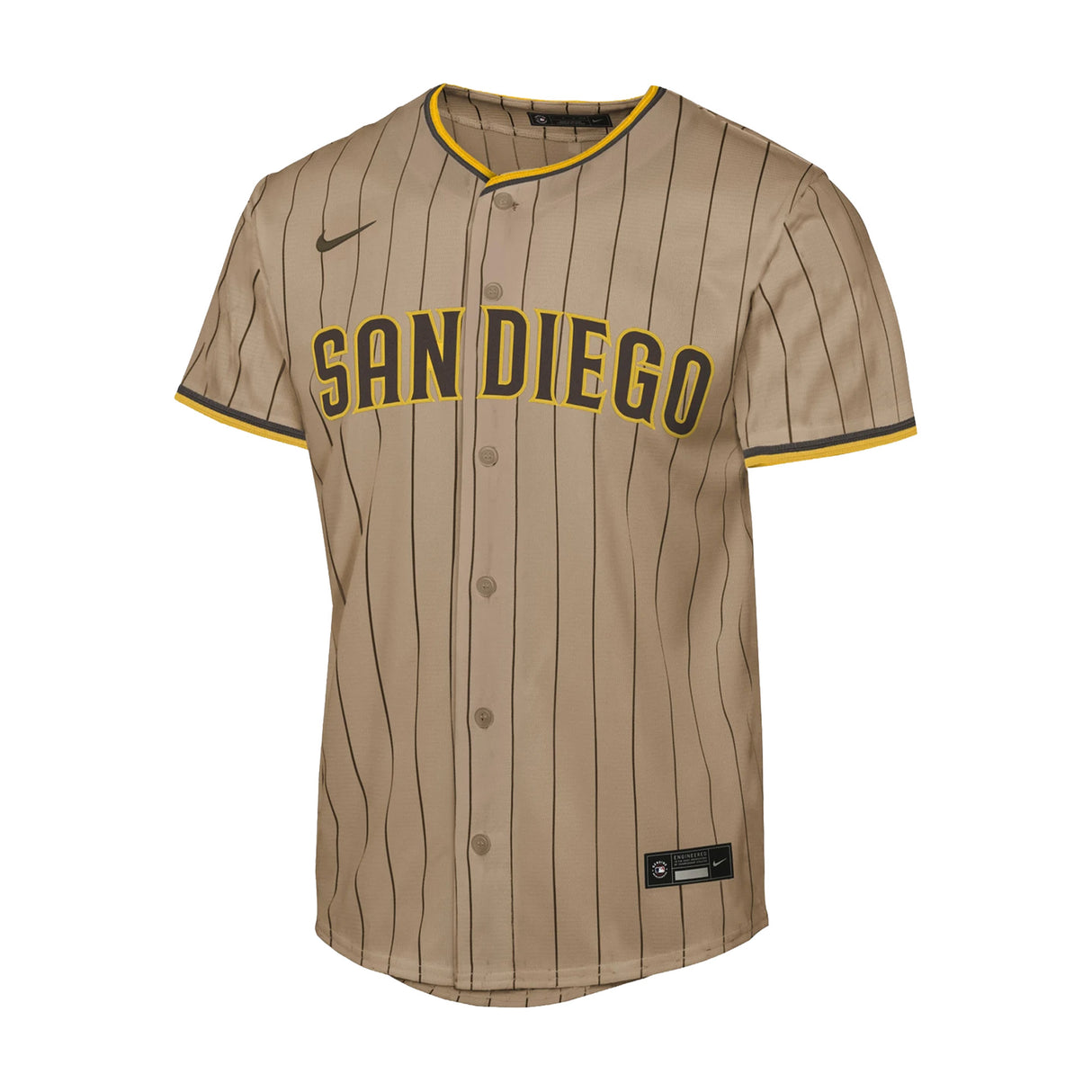Youth San Diego Padres Jackson Merrill Sand Alternate Replica Jersey