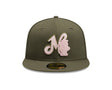 Acereros de Monclova Olive & Pink New Era 59FIFTY Fitted Hat - New Era - 