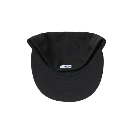 Akron RubberDucks Black Fiery Duck Logo Fitted Hat - New Era - 