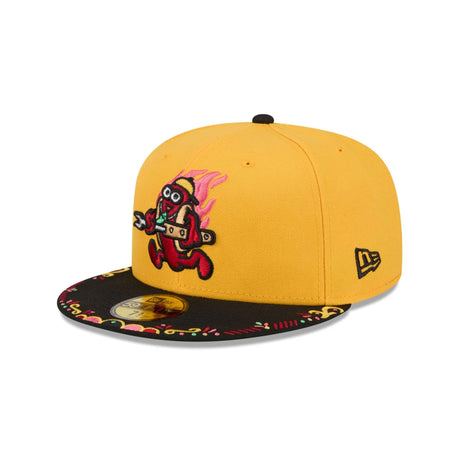 Akron RubberDucks Copa de la Diversión 2022 Yellow 59FIFTY Fitted Hat - New Era - 230403414101
