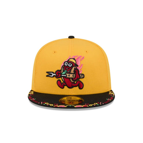 Akron RubberDucks Copa de la Diversión 2022 Yellow 59FIFTY Fitted Hat - New Era - 230403414101