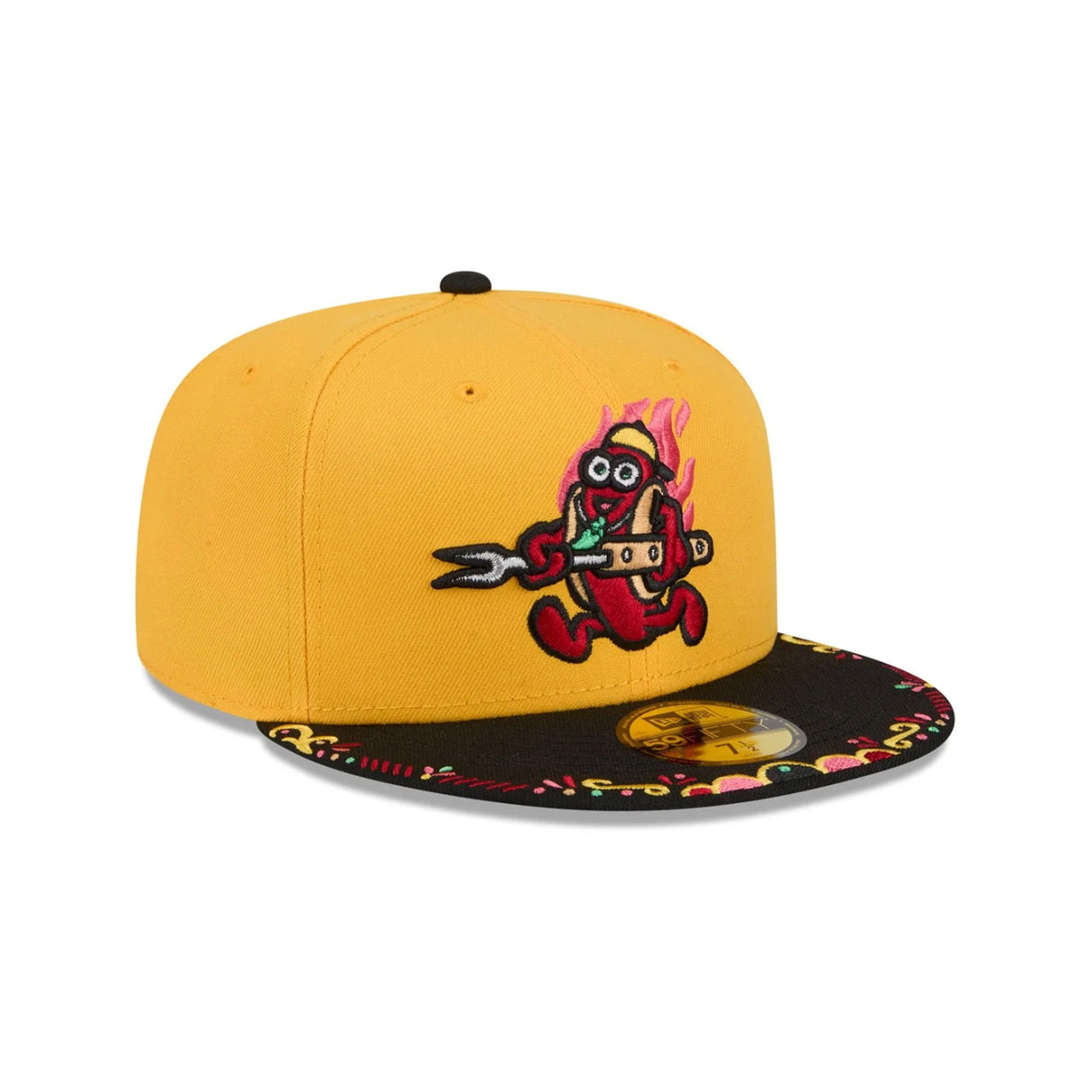 Akron RubberDucks Copa de la Diversión 2022 Yellow 59FIFTY Fitted Hat - New Era - 230403414101