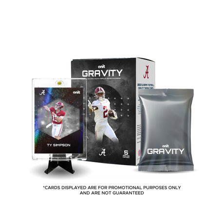 Alabama Crimson Tide 2025 Gravity Football Trading Cards Box - Onit - 30020660101