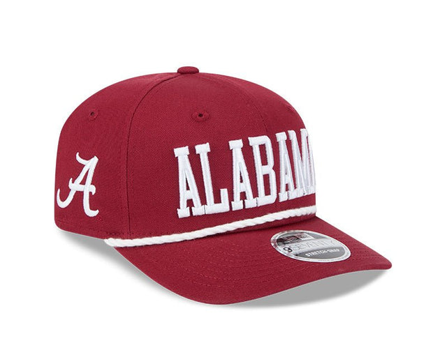 Alabama Crimson Tide Crimson 9SEVENTY Stretch - Snap Hat - New Era - 234301601