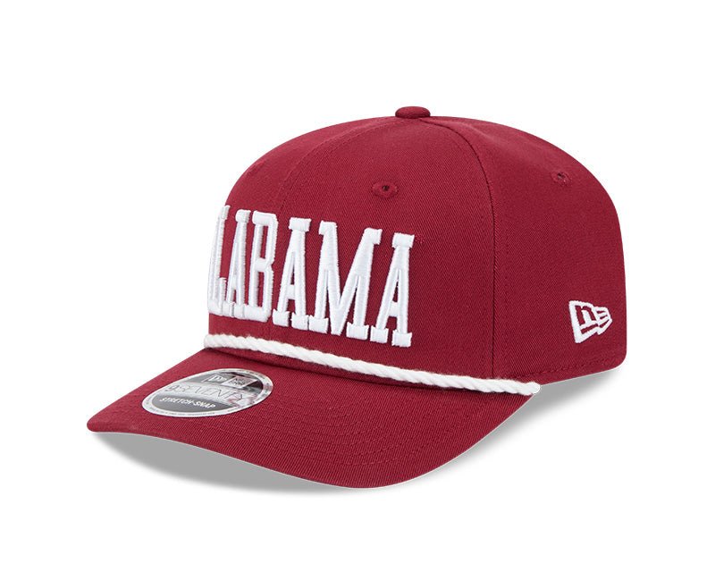 Alabama Crimson Tide Crimson 9SEVENTY Stretch - Snap Hat - New Era - 234301601