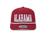 Alabama Crimson Tide Crimson 9SEVENTY Stretch - Snap Hat - New Era - 234301601