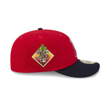 Anaheim Angels 2026 Spring Training Red & Navy 59FIFTY Pre - Curved Fitted Hat - New Era - 238622340201