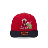 Anaheim Angels 2026 Spring Training Red & Navy 59FIFTY Pre - Curved Fitted Hat - New Era - 238622340201
