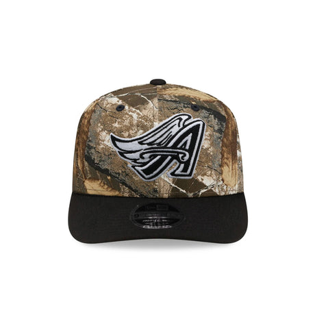 Anaheim Angels Cooperstown Collection Realtree APX Black 9SEVENTY Stretch-Snap Hat - New Era - 23013040202