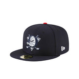 Anaheim Ducks America 250 Navy 59FIFTY Fitted Hat - New Era - 230510431101