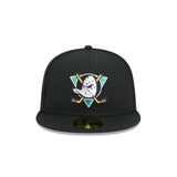 Anaheim Ducks Authentic Collection Core Black 59FIFTY Fitted Hat - New Era - 23500531112