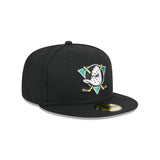 Anaheim Ducks Authentic Collection Core Black 59FIFTY Fitted Hat - New Era - 23500531112