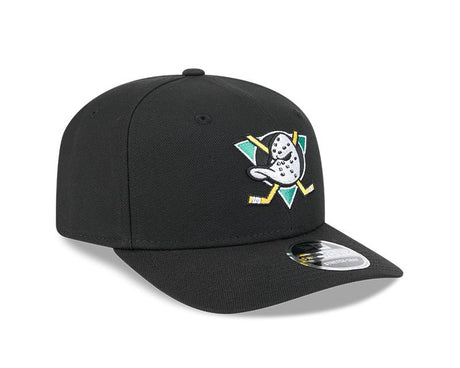 Anaheim Ducks Black 9SEVENTY Stretch - Snap Hat - New Era - 2303901311