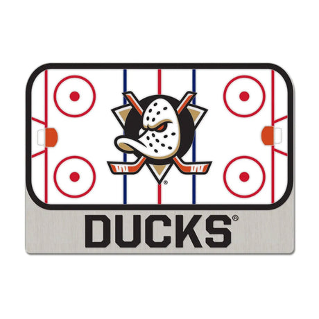 Anaheim Ducks Hockey Rink Logo Collector Enamel Pin - Wincraft - 3236013110