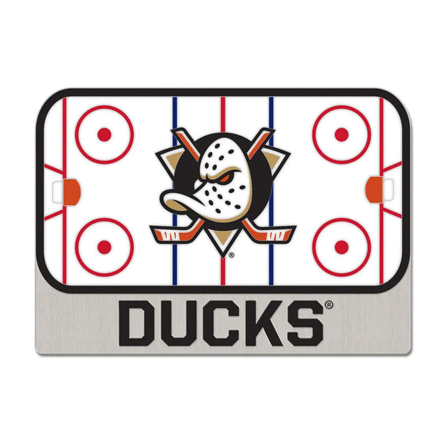 Anaheim Ducks Hockey Rink Logo Collector Enamel Pin - Wincraft - 3236013110