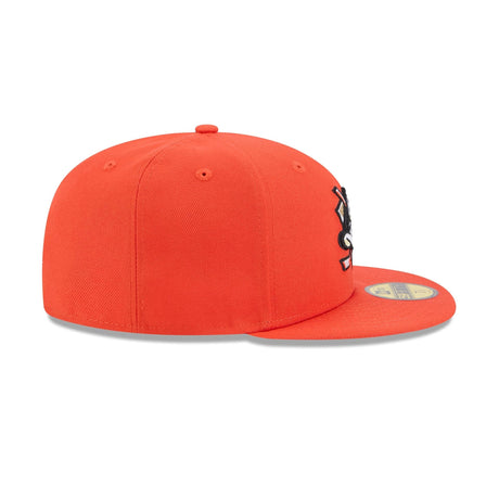 Anaheim Ducks Orange 59FIFTY Fitted Hat - New Era - 
