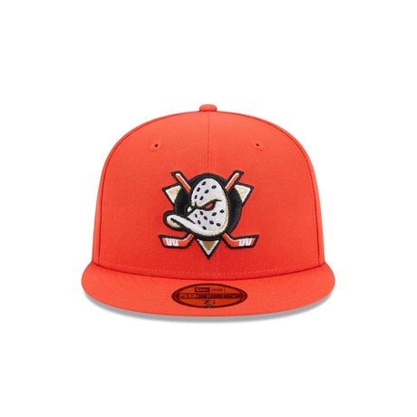 Anaheim Ducks Orange 59FIFTY Fitted Hat - New Era - 