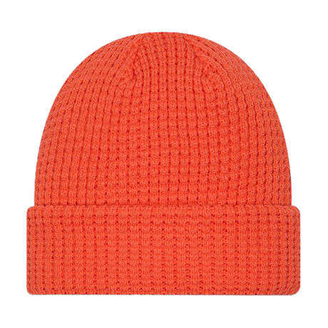 Anaheim Ducks Orange Waffle Knit Beanie - New Era - 230302311
