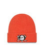 Anaheim Ducks Orange Waffle Knit Beanie - New Era - 230302311