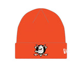 Anaheim Ducks Orange Waffle Knit Beanie - New Era - 230302311