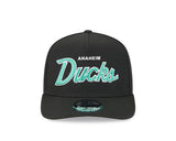 Anaheim Ducks Script Black 9FIFTY Snapback Hat - New Era - 23030331101