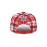 Arizona Cardinals 2024 Sideline Statement Plaid 9FIFTY Snapback Hat - New Era - 23950910801