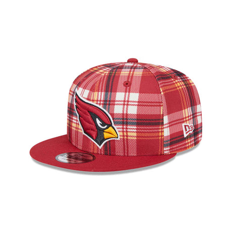 Arizona Cardinals 2024 Sideline Statement Plaid 9FIFTY Snapback Hat - New Era - 23950910801