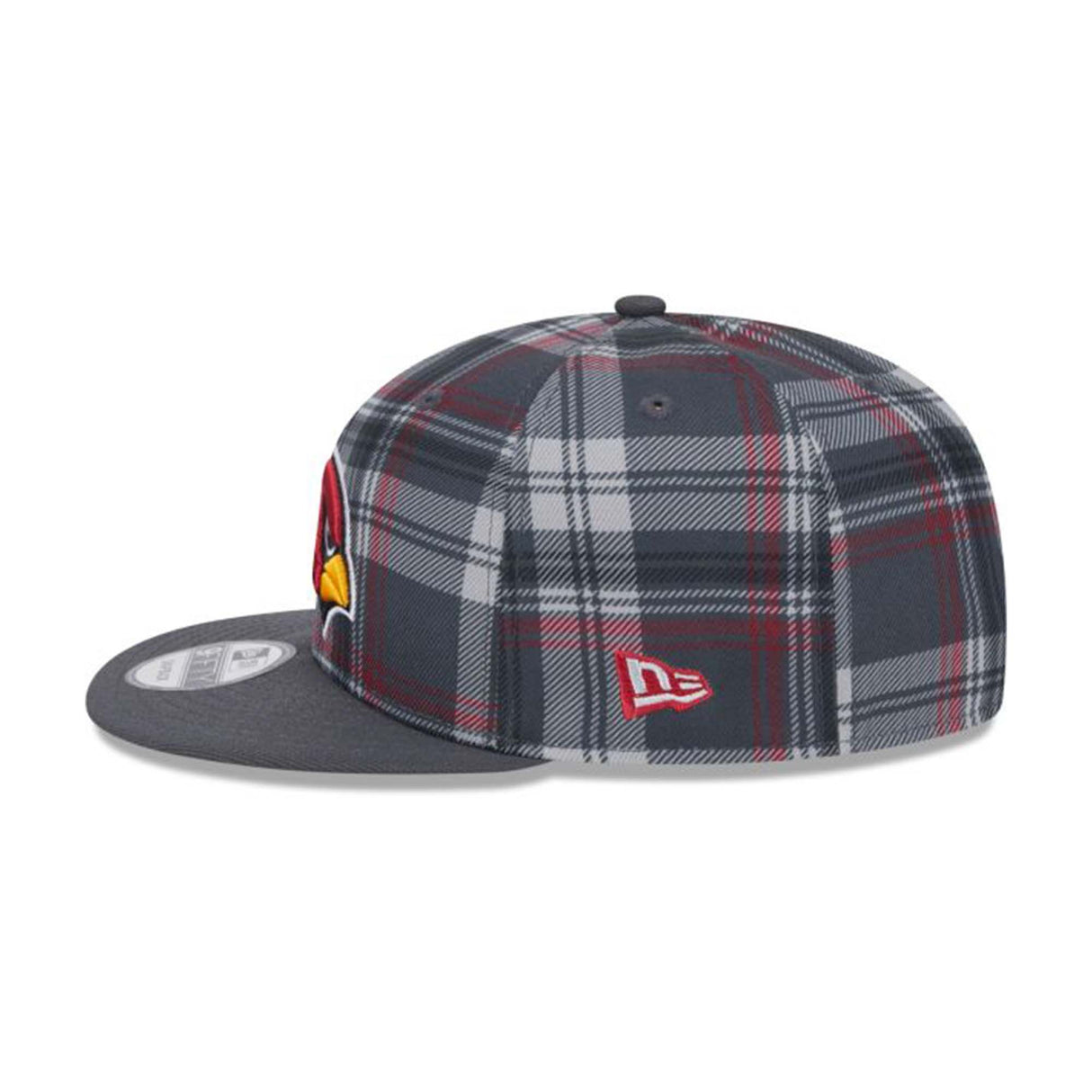 Arizona Cardinals 2024 Sideline Statement Plaid Alternate 9FIFTY Snapback Hat - New Era - 23950910802