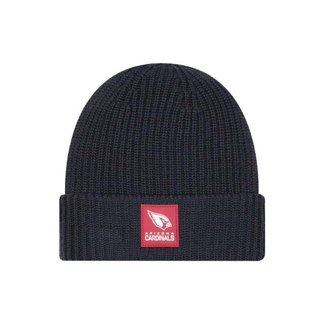 Arizona Cardinals New Era NFL Team Logo Cuffed Knit Beanie - New Era - 