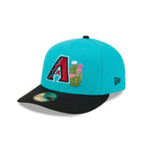 Arizona Diamonbacks 2026 Spring Training Teal & Black 59FIFTY Pre - Curved Fitted Hat - New Era - 238622341001