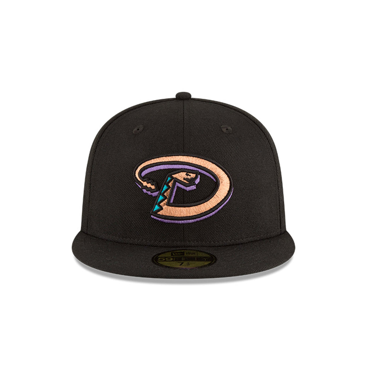 Arizona Diamondbacks 2001 World Series Black Copper Snake Logo 59FIFTY Fitted Hat - New Era - 23020241001