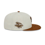 Arizona Diamondbacks 2001 World Series Cream & Brown Corduroy 59FIFTY Fitted Hat - New Era - 23150641001