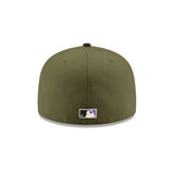 Arizona Diamondbacks 2001 World Series Patch Olive & Black "Field Issue" 59FIFTY Fitted Hat - New Era - 