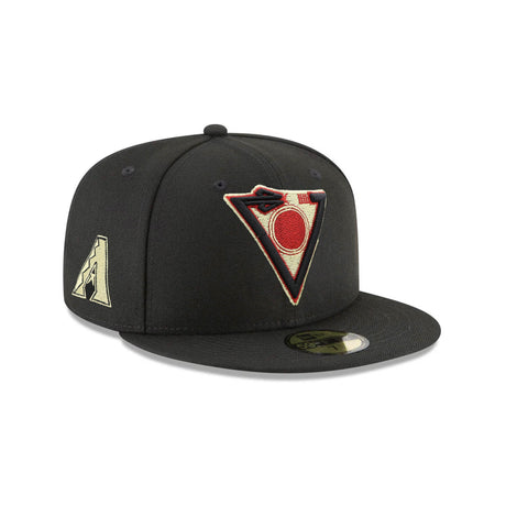 Arizona Diamondbacks 2021 City Connect Alternate Logo Black 59FIFTY Fitted Hat - New Era - 23310141034