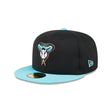 Arizona Diamondbacks 2024 Batting Practice Black and Turquoise 59FIFTY Fitted Hat - New Era - 23250341001