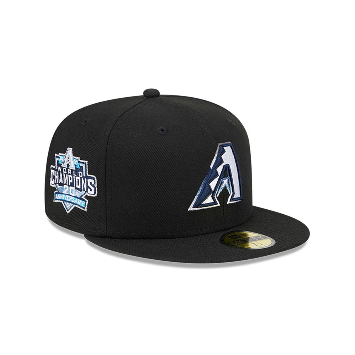 Arizona Diamondbacks 20th Anniversary World Champions Black 59FIFTY Fitted Hat - New Era - 23338141001