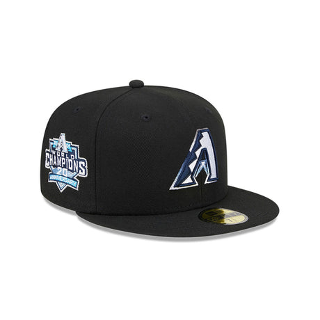 Arizona Diamondbacks 20th Anniversary World Champions Black 59FIFTY Fitted Hat - New Era - 23338141001