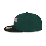 Arizona Diamondbacks 25th Anniversary Side Patch Green & Black 59FIFTY Fitted Hat - New Era - 23336441001