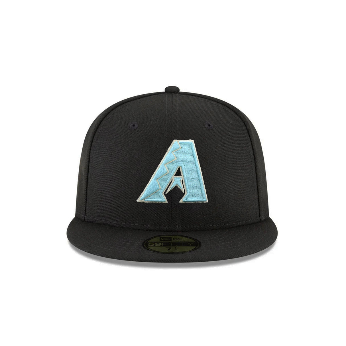 Arizona Diamondbacks Alternate Logo Black & Teal 59FIFTY Fitted Hat - New Era - 23334441001